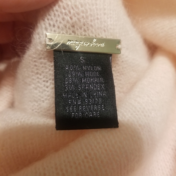 Magaschoni Turtleneck pink sweater / oversized - Picture 4 of 9